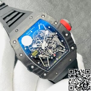 ZF Factory Richard Mille RM35-02 V3 Black Rubber Strap