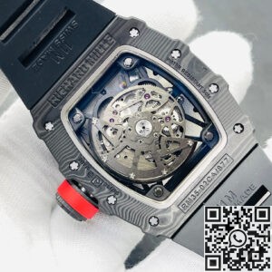 ZF Factory Richard Mille RM35-02 V3 Black Rubber Strap