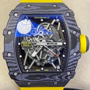 ZF Factory Richard Mille RM35-02 V3 Yellow Best Replica