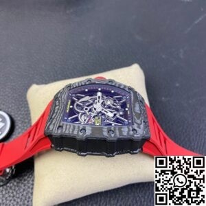 ZF Factory Best Richard Mille RM35-02 V3 Red Rubber Strap Replica