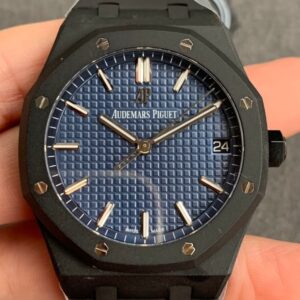 ZF Factory AP Royal Oak 15500 DLC Blue Dial Replica Watches