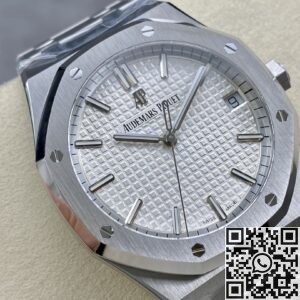 ZF Factory Replica Audemars Piguet Royal Oak 15500ST.OO.1220ST.04 White Dial