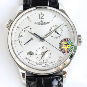 ZF Factory Jaeger-LeCoultre Master Geographic 1428421 Silver Dial