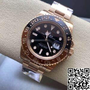 Clean Factory Rolex GMT Master II M126715CHNR-0001 Rose Gold