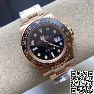 Clean Factory Rolex GMT Master II M126715CHNR-0001 Rose Gold