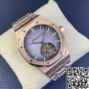 Audemars Piguet Replica - Royal Oak Rose Gold Dial Tourbillon