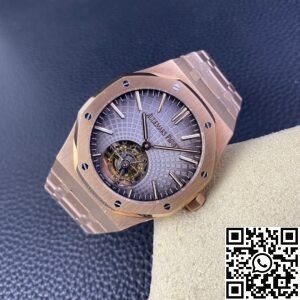 Audemars Piguet Replica - Royal Oak Rose Gold Dial Tourbillon