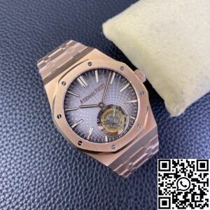 Audemars Piguet Replica - Royal Oak Rose Gold Dial Tourbillon