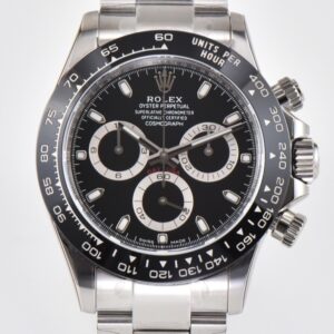 Clean Factory Replica Rolex Cosmograph Daytona M116500LN-0002 Series Black Dial