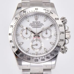 Clean Factory Replica Rolex Cosmograph Daytona 116520-78590 Series White Dial