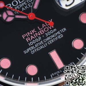 Customized Rolex Submariner Rainbow Circle Diamond Dial