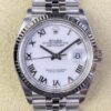 Clean Factory Replica Rolex Datejust m126234-0025 Roman White Dial Size 36mm