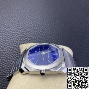 BV Factory Replica Bvlgari Octo Finissimo 103431 Blue Dial