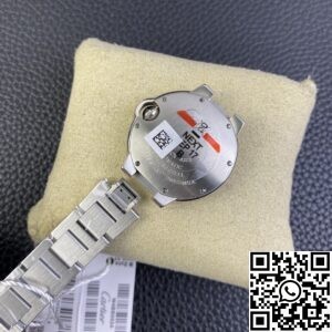 AF Factory Replica Ballon Bleu De Cartier WSBB0046 Pink Dial Size 33mm