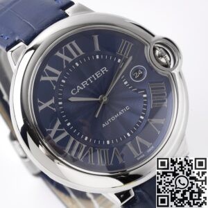 AF Factory Replica Ballon Bleu De Cartier WSBB0027 Blue Dial Size 42mm