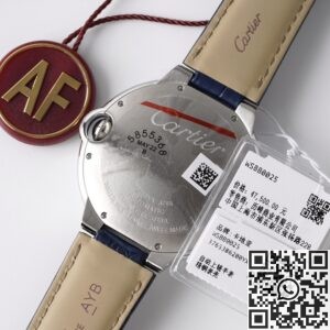 AF Factory Replica Ballon Bleu De Cartier WSBB0027 Blue Dial Size 42mm
