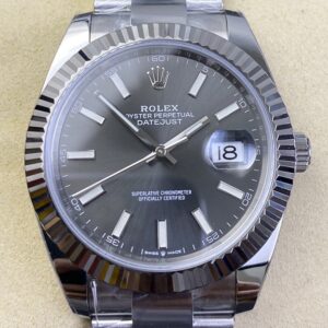 Clean Factory Replica Rolex Datejust M126334-0013 Grey Dial Series Size 41mm
