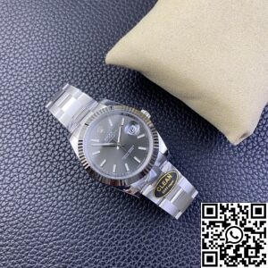 Clean Factory Replica Rolex Datejust M126334-0013 Grey Dial Series Size 41mm