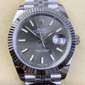 Clean Factory Replica Rolex Datejust M126334-0014 Grey Dial Series Size 41mm