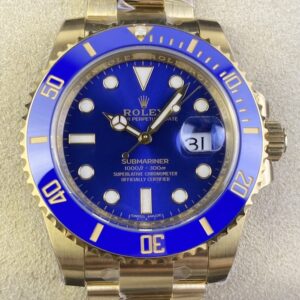 Clean Factory Rolex Submariner Replica Watches M116618LB-0003 Blue Dial Series Size 40mm