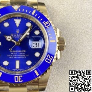 Clean Factory Rolex Submariner Replica Watches M116618LB-0003 Blue Dial Series Size 40mm
