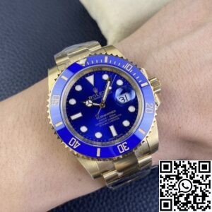 Clean Factory Rolex Submariner Replica Watches M116618LB-0003 Blue Dial Series Size 40mm