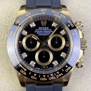 Clean Factory Replica Rolex Cosmograph Daytona Replica Watches M116518LN-0078 Rubber Strap Series