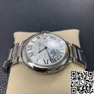 AF Factory Replica Cartier Bleu Balloons W69012Z4 White Plate Size 42mm