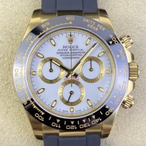 Clean Factory Rolex Cosmograph Daytona Replica Watches M116518LN-0041 Rubber Strap Series