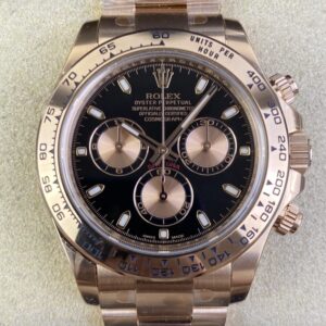 Clean Factory Rolex Cosmograph Daytona Replica Watches M116505-0008 Rose Gold Series