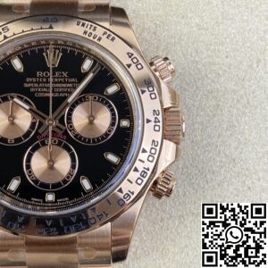 Clean Factory Rolex Cosmograph Daytona Replica Watches M116505-0008 Rose Gold Series