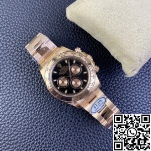 Clean Factory Rolex Cosmograph Daytona Replica Watches M116505-0008 Rose Gold Series