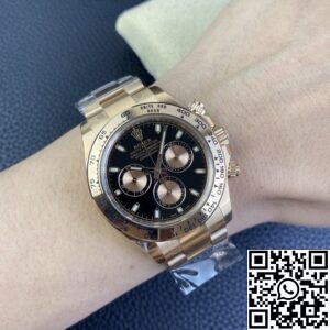 Clean Factory Rolex Cosmograph Daytona Replica Watches M116505-0008 Rose Gold Series