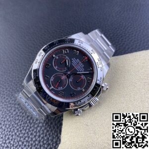 Clean Factory Rolex Cosmograph Daytona Replica Watches 116509-78599 Platinum Black Dial Series