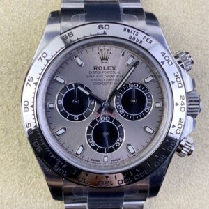 Clean Factory Rolex Cosmograph Daytona Replica Watches M116509-0072 Platinum Gray Dial Series