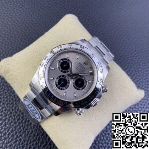 Clean Factory Rolex Cosmograph Daytona Replica Watches M116509-0072 Platinum Gray Dial Series