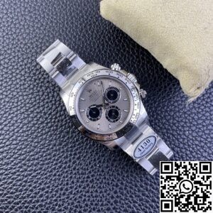 Clean Factory Rolex Cosmograph Daytona Replica Watches M116509-0072 Platinum Gray Dial Series