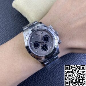 Clean Factory Rolex Cosmograph Daytona Replica Watches M116509-0072 Platinum Gray Dial Series