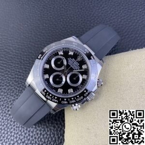 Clean Factory Replica Rolex Cosmograph Daytona M116519LN-0025 Black Dial Series