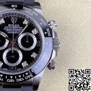 Clean Factory Replica Rolex Cosmograph Daytona M116519LN-0025 Black Dial Series