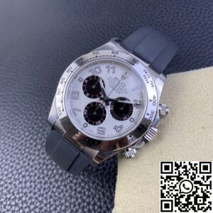 Clean Factory Replica Rolex Cosmograph Daytona 116519 Silver White Dial Series