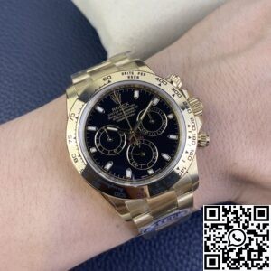 Clean Factory Replica Rolex Cosmograph Daytona M116508-0004 Yellow Gold Series