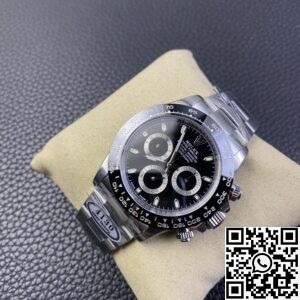 Clean Factory Replica Rolex Cosmograph Daytona M116500LN-0002 Series Black Dial