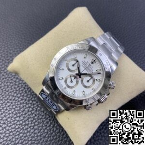 Clean Factory Replica Rolex Cosmograph Daytona 116520-78590 Series White Dial