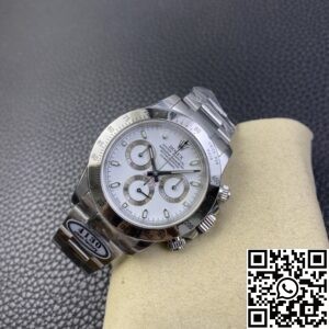 Clean Factory Replica Rolex Cosmograph Daytona 116520-78590 Series White Dial