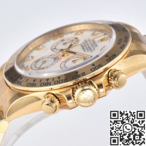 Clean Factory Replica Rolex Cosmograph Daytona M116508-0007 Series Mother Of Pearl Dial
