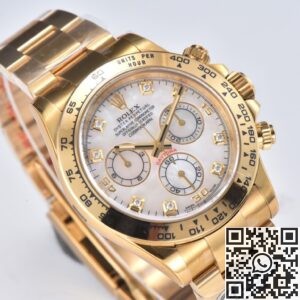 Clean Factory Replica Rolex Cosmograph Daytona M116508-0007 Series Mother Of Pearl Dial