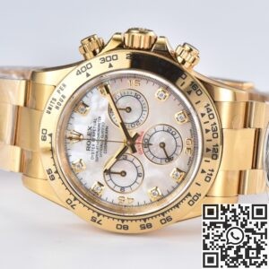 Clean Factory Replica Rolex Cosmograph Daytona M116508-0007 Series Mother Of Pearl Dial