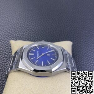 ZF Factory Replica Audemars Piguet Royal Oak 15202 Smoked Blue Dial Watch