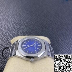 ZF Factory Replica Audemars Piguet Royal Oak 15202 Smoked Blue Dial Watch